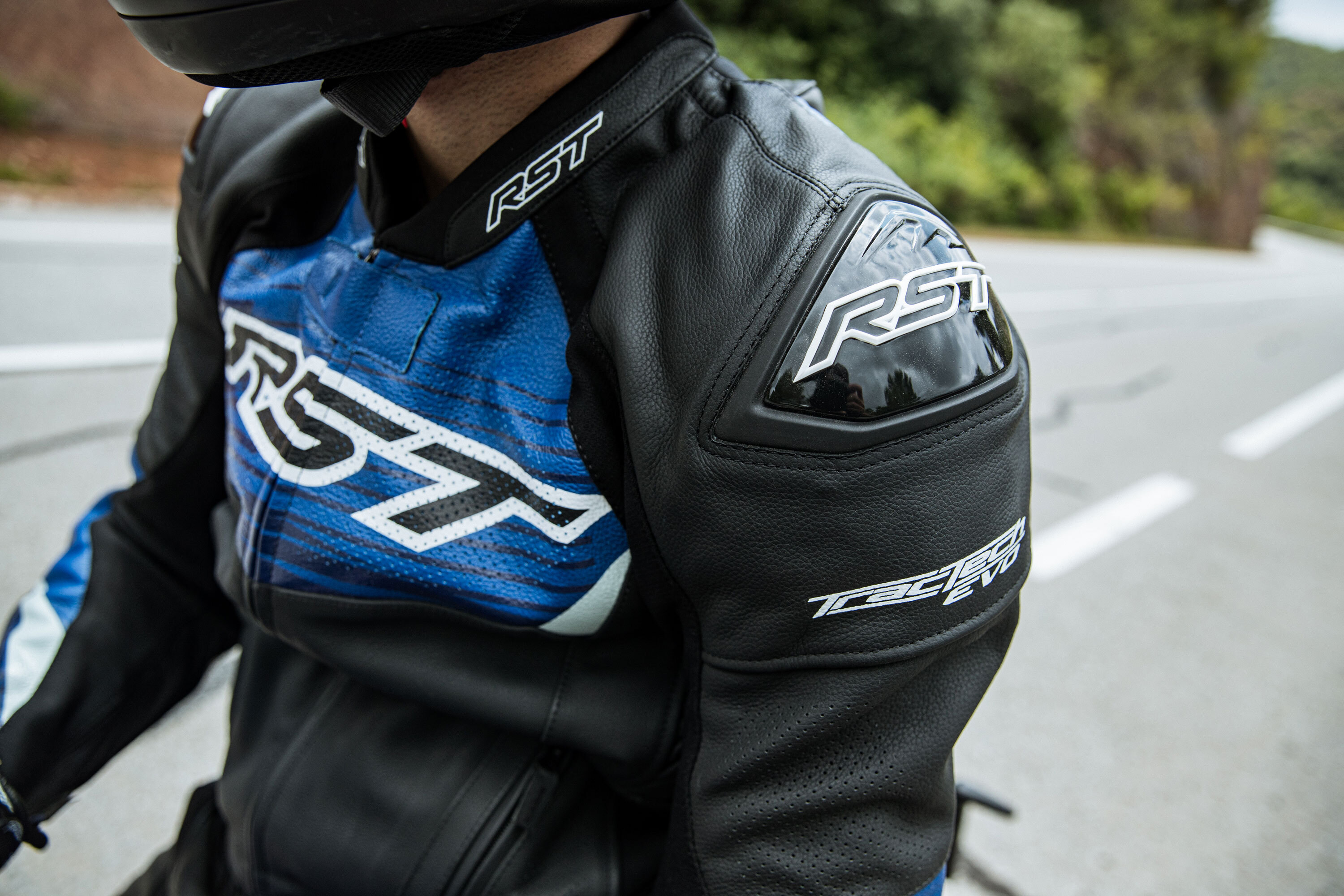 Tractech leather jacket